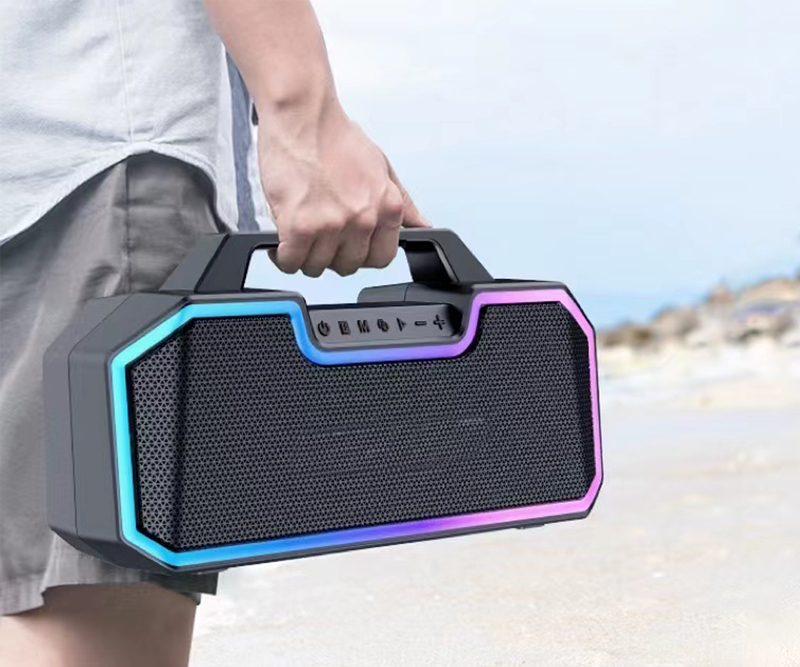 80W Portable Bluetooth Speakers Loud with Dual Paring